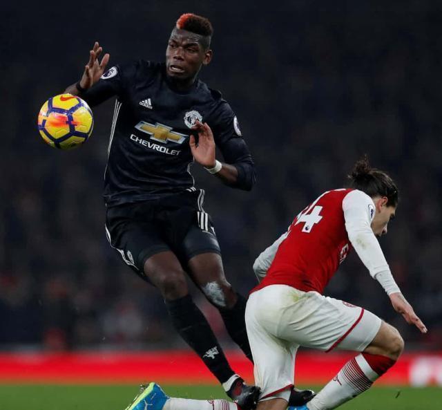 关于阿森纳碾压西班牙，博格巴制霸全场的信息